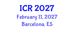 International Conference on Rheology (ICR) February 11, 2027 - Barcelona, Spain