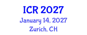 International Conference on Rheology (ICR) January 14, 2027 - Zurich, Switzerland