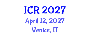 International Conference on Rheology (ICR) April 12, 2027 - Venice, Italy