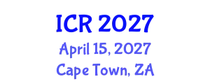 International Conference on Rheology (ICR) April 15, 2027 - Cape Town, South Africa