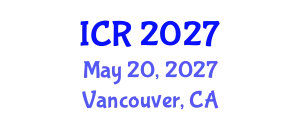 International Conference on Rheology (ICR) May 20, 2027 - Vancouver, Canada