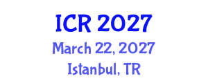 International Conference on Rheology (ICR) March 22, 2027 - Istanbul, Turkey