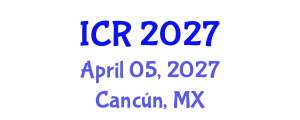 International Conference on Rheology (ICR) April 05, 2027 - Cancún, Mexico