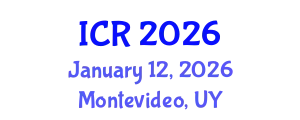 International Conference on Rheology (ICR) January 12, 2026 - Montevideo, Uruguay
