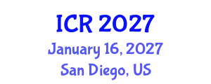 International Conference on Rheology (ICR) January 16, 2027 - San Diego, United States