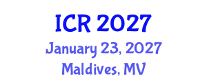 International Conference on Rheology (ICR) January 23, 2027 - Maldives, Maldives