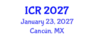International Conference on Rheology (ICR) January 23, 2027 - Cancún, Mexico