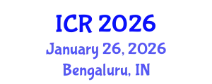 International Conference on Rheology (ICR) January 26, 2026 - Bengaluru, India