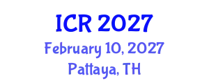 International Conference on Rheology (ICR) February 10, 2027 - Pattaya, Thailand