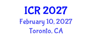 International Conference on Rheology (ICR) February 10, 2027 - Toronto, Canada