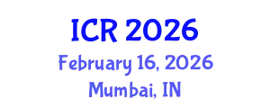 International Conference on Rheology (ICR) February 16, 2026 - Mumbai, India