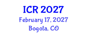 International Conference on Rheology (ICR) February 17, 2027 - Bogota, Colombia