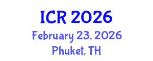 International Conference on Rheology (ICR) February 23, 2026 - Phuket, Thailand