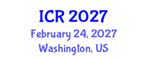 International Conference on Rheology (ICR) February 24, 2027 - Washington, United States
