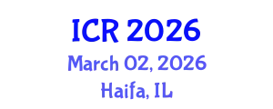 International Conference on Rheology (ICR) March 02, 2026 - Haifa, Israel