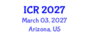 International Conference on Rheology (ICR) March 03, 2027 - Arizona, United States