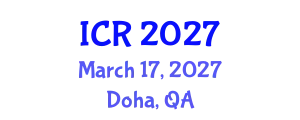 International Conference on Rheology (ICR) March 17, 2027 - Doha, Qatar