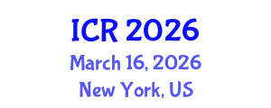 International Conference on Rheology (ICR) March 16, 2026 - New York, United States