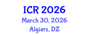 International Conference on Rheology (ICR) March 30, 2026 - Algiers, Algeria