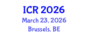 International Conference on Rheology (ICR) March 23, 2026 - Brussels, Belgium