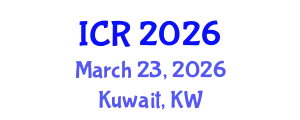 International Conference on Rheology (ICR) March 23, 2026 - Kuwait, Kuwait