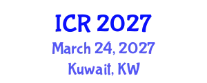 International Conference on Rheology (ICR) March 24, 2027 - Kuwait, Kuwait