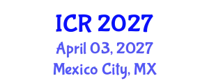 International Conference on Rheology (ICR) April 03, 2027 - Mexico City, Mexico