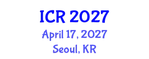 International Conference on Rheology (ICR) April 17, 2027 - Seoul, Republic of Korea