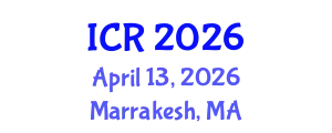 International Conference on Rheology (ICR) April 13, 2026 - Marrakesh, Morocco