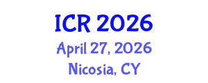 International Conference on Rheology (ICR) April 27, 2026 - Nicosia, Cyprus
