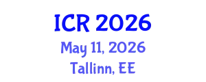 International Conference on Rheology (ICR) May 11, 2026 - Tallinn, Estonia