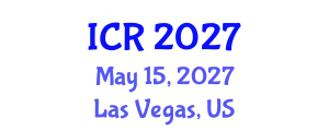 International Conference on Rheology (ICR) May 15, 2027 - Las Vegas, United States