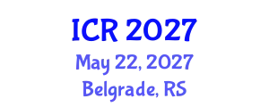 International Conference on Rheology (ICR) May 22, 2027 - Belgrade, Serbia