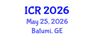 International Conference on Rheology (ICR) May 25, 2026 - Batumi, Georgia