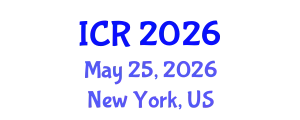 International Conference on Rheology (ICR) May 25, 2026 - New York, United States