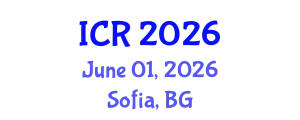 International Conference on Rheology (ICR) June 01, 2026 - Sofia, Bulgaria