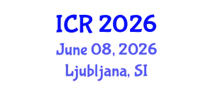 International Conference on Rheology (ICR) June 08, 2026 - Ljubljana, Slovenia