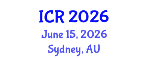 International Conference on Rheology (ICR) June 15, 2026 - Sydney, Australia