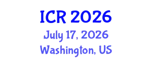 International Conference on Rheology (ICR) July 17, 2026 - Washington, United States