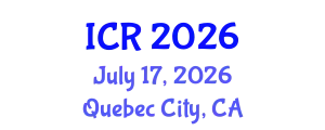 International Conference on Rheology (ICR) July 17, 2026 - Quebec City, Canada