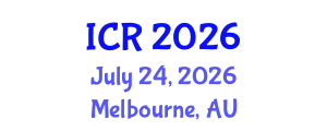 International Conference on Rheology (ICR) July 24, 2026 - Melbourne, Australia
