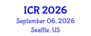 International Conference on Rheology (ICR) September 06, 2026 - Seattle, United States