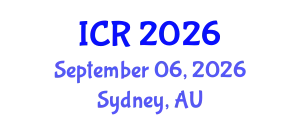International Conference on Rheology (ICR) September 06, 2026 - Sydney, Australia