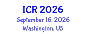 International Conference on Rheology (ICR) September 16, 2026 - Washington, United States