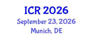 International Conference on Rheology (ICR) September 23, 2026 - Munich, Germany