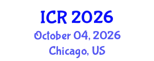 International Conference on Rheology (ICR) October 04, 2026 - Chicago, United States