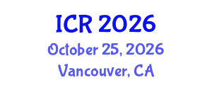 International Conference on Rheology (ICR) October 25, 2026 - Vancouver, Canada