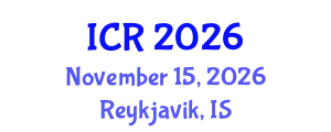 International Conference on Rheology (ICR) November 15, 2026 - Reykjavik, Iceland