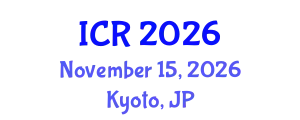 International Conference on Rheology (ICR) November 15, 2026 - Kyoto, Japan