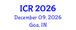 International Conference on Rheology (ICR) December 09, 2026 - Goa, India